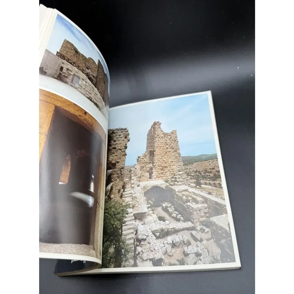 Vintage Jordan Photo Book Travel History Middle East Plurigraf EUC